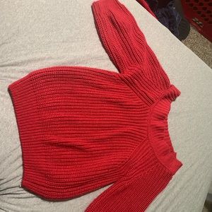 Rose pink L oversized sweater